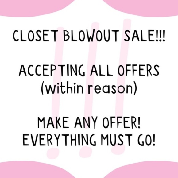 everything must go :)
